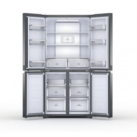 HOTPOINT HAQ9 E2L EF Ντουλάπα 187cm Inox
